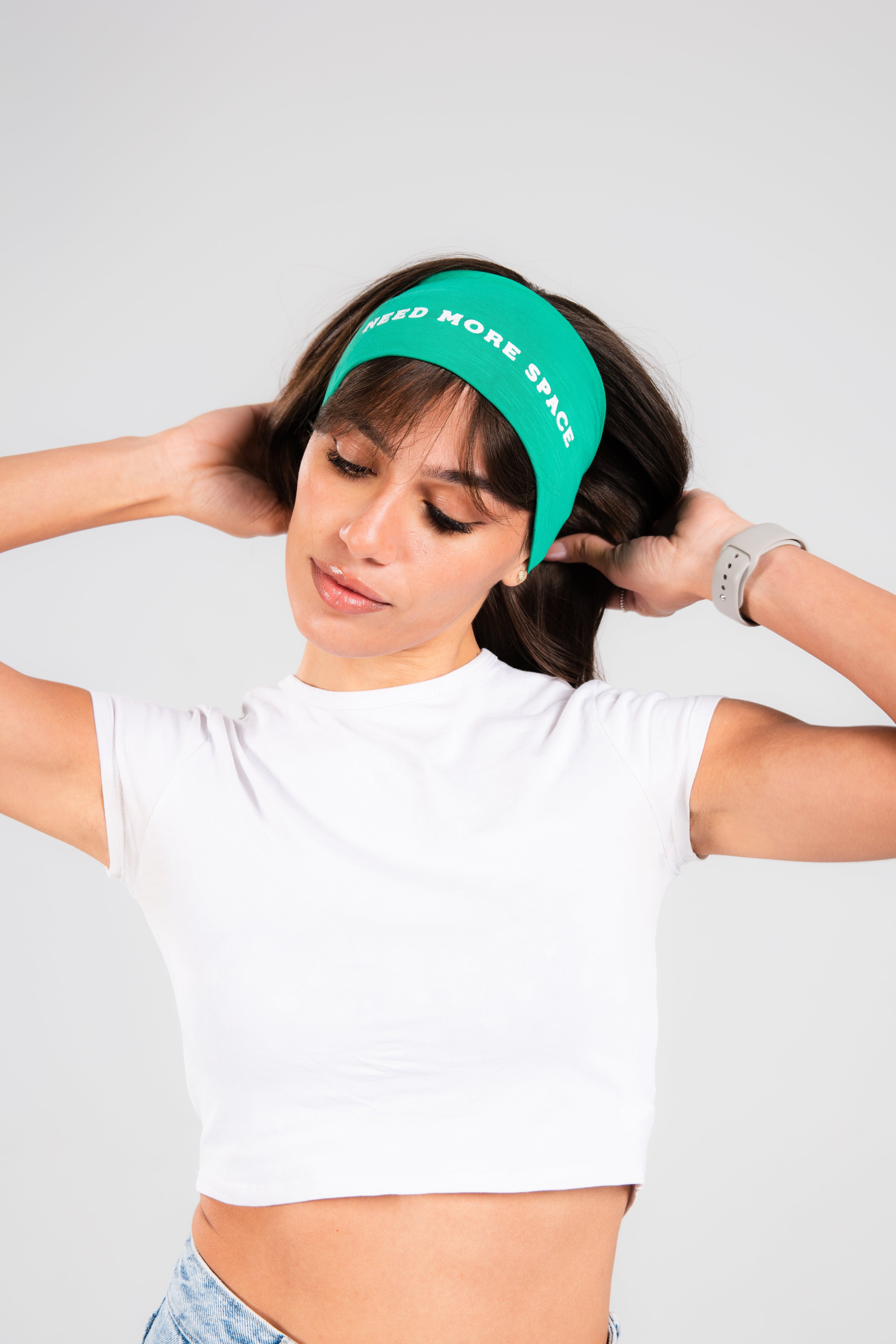 NMS Green Headband