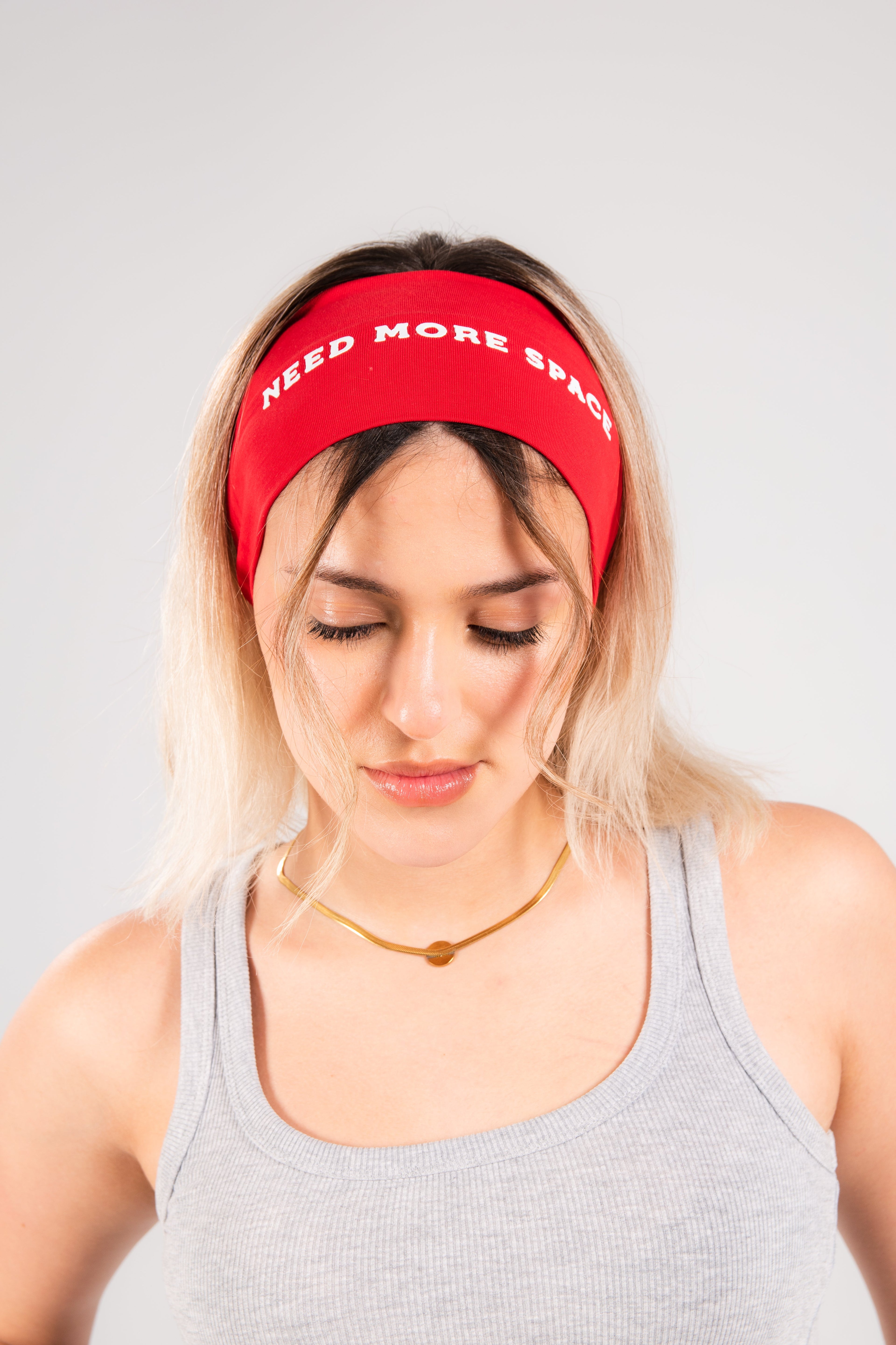 NMS Red Headband