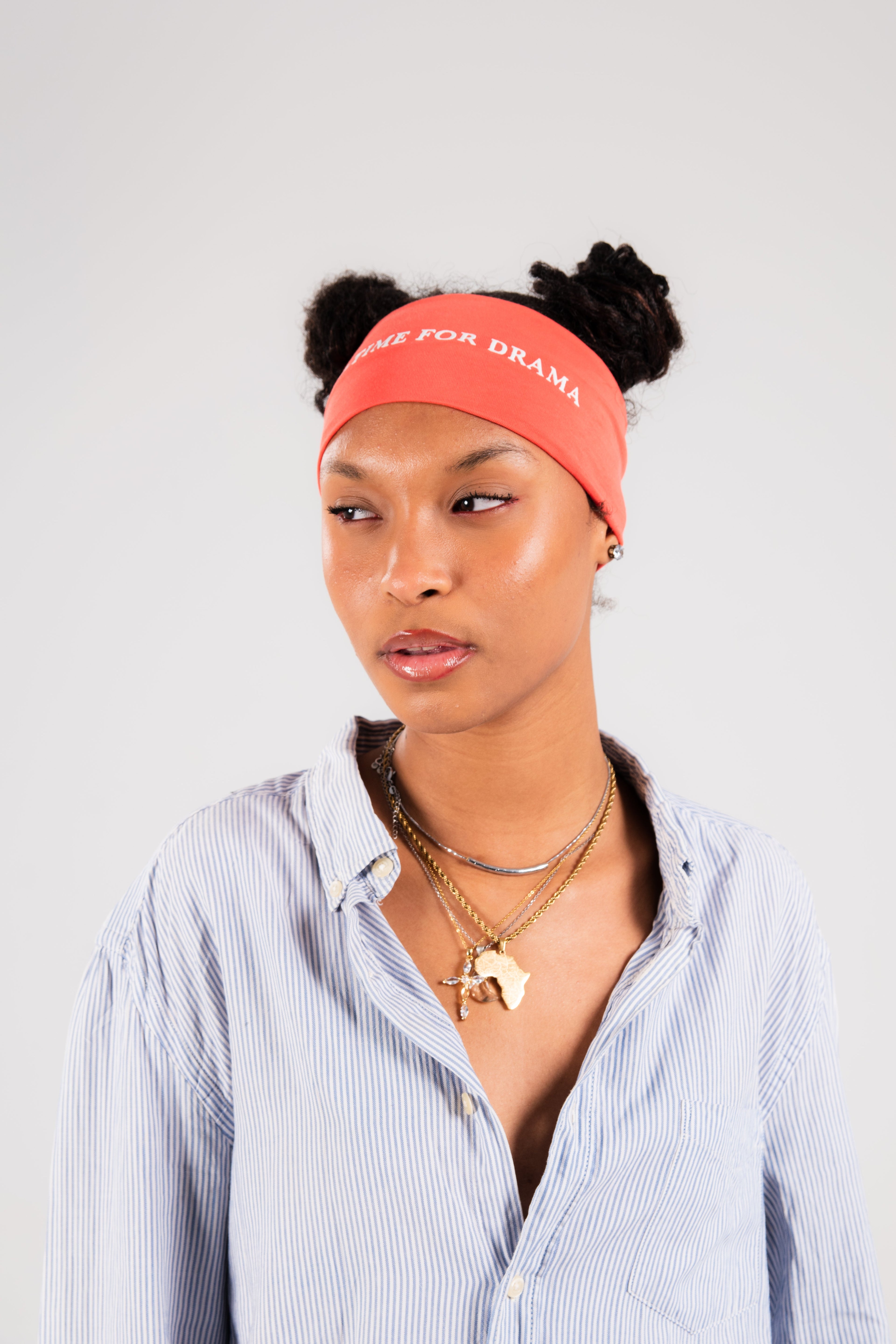 NTFD Salmon Thick Headband