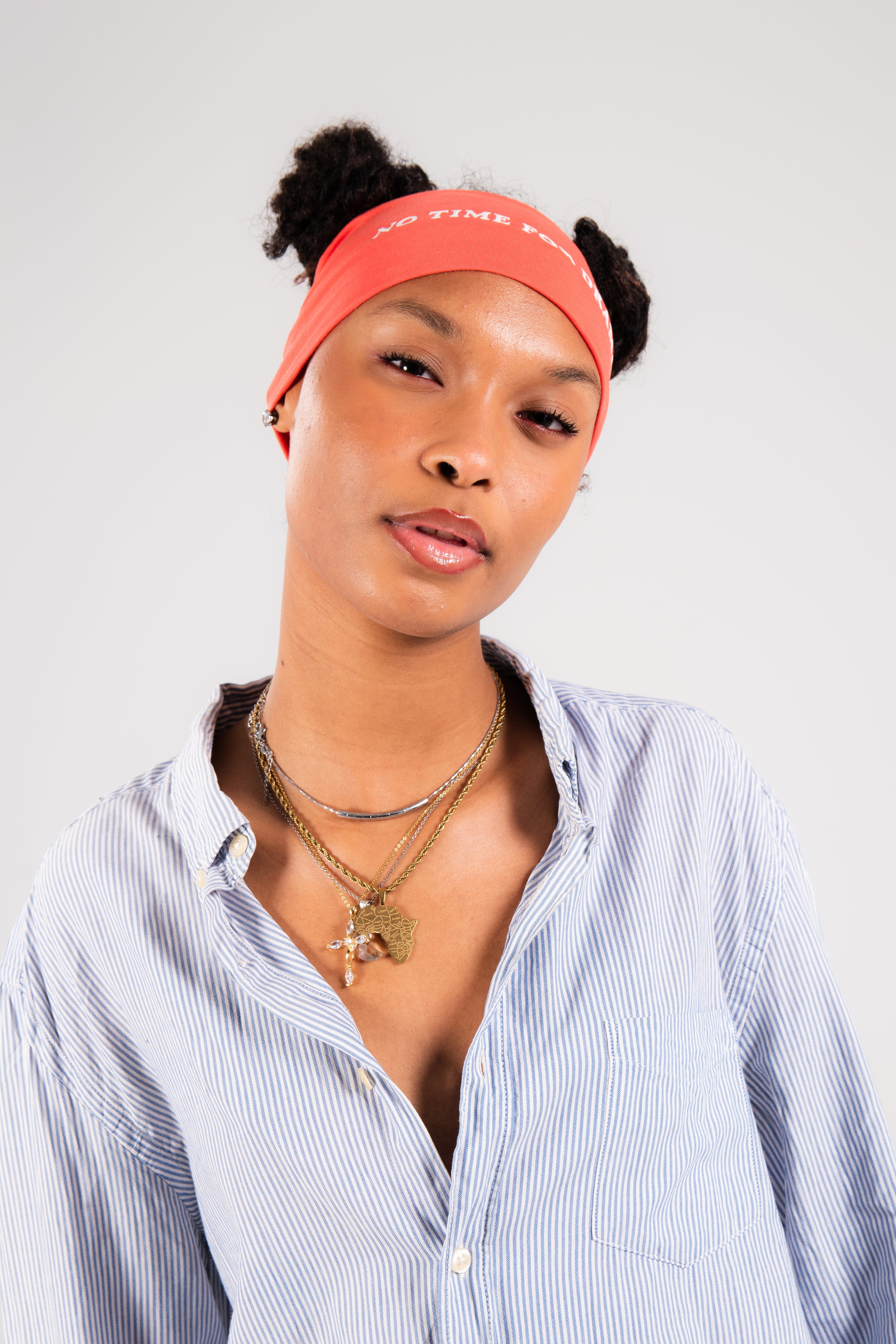 NTFD Salmon Thick Headband