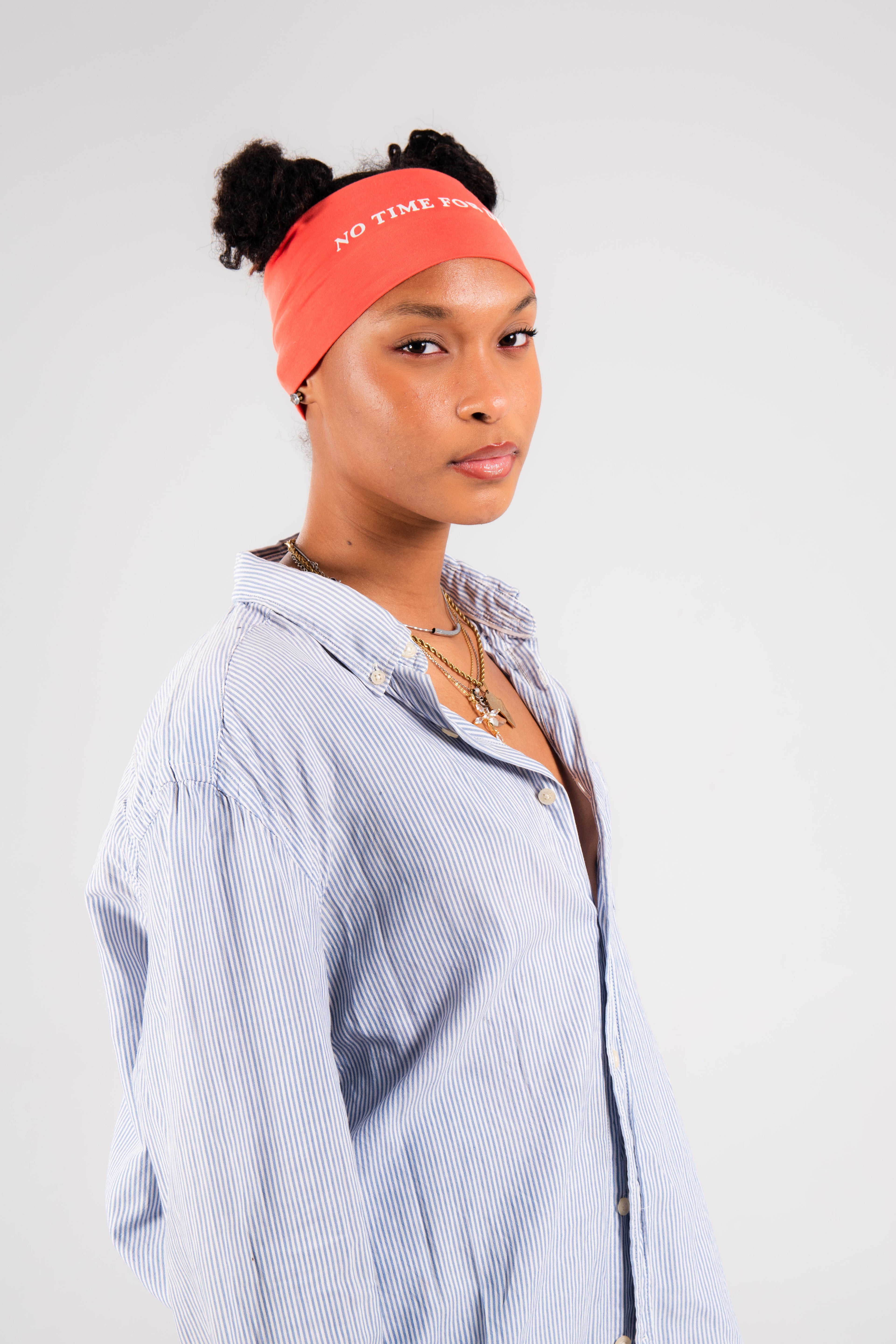 NTFD Salmon Thick Headband