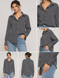 Black & White Striped Shirt