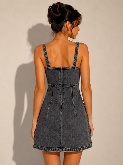 Denim Mini Dress